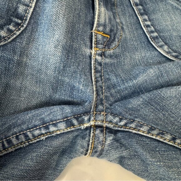 Old Navy Vintage Denim Y2K  90s 2000s Women's Blue Jeans Low Waist Size 6 - Picture 13 of 14
